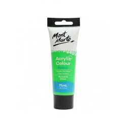 Mont Marte 75ml Studio Acrylic 21 Monastral Green